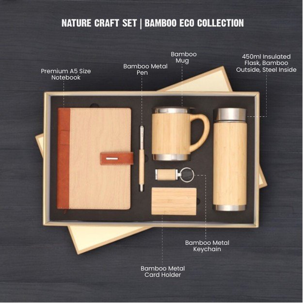 Bamboo Eco Collection — Pearl Green Gift